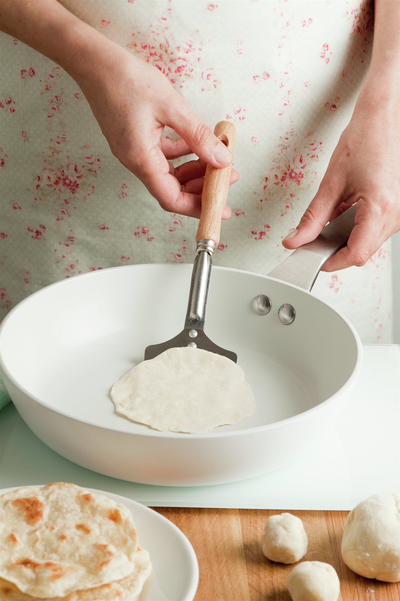 1. Da forma a las tortitas