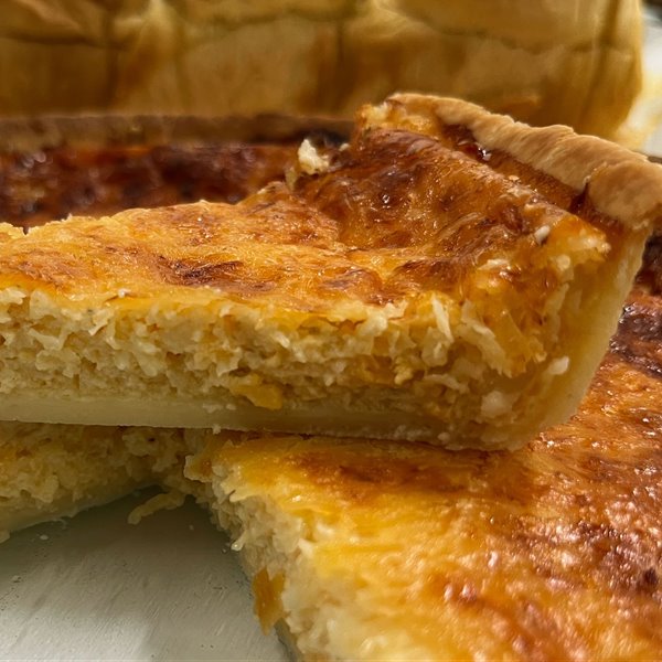 La quiche fácil que preparo con los restos de queso que me quedan en la nevera, ¡súper sabrosa!