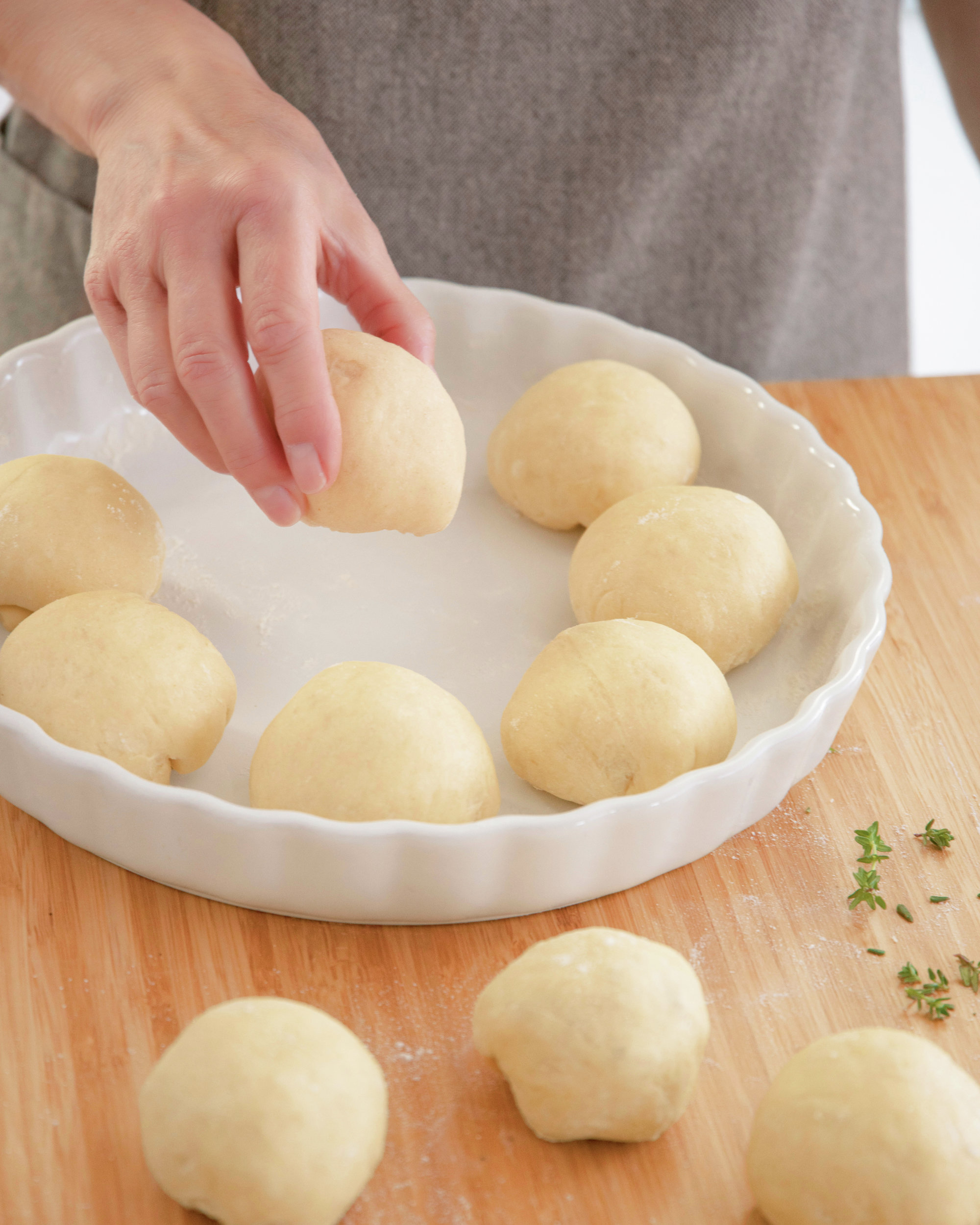 3. Hornea los bollitos
